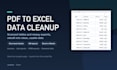 convert scanned pdf to excel and clean your spreadsheet data