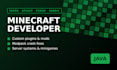 develop custom minecraft plugins, mods and fix modpack crashes