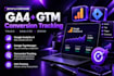 set up ga4, google analytics 4, GTM and conversion tracking for websites