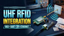 uhf rfid reader integration with mcu, uart, spi and ethernet interfaces