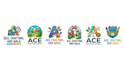 create a professional ace, crafting, and walk logo