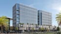 visualize property facade renovation from elevation, commercial building render