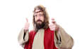 have jesus give a custom message or promo