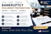 prepare chapter 7, 11 and 13 bankruptcy documents and filing forms