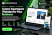 build squarespace website design, squarespace website