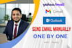 send emails manually one by one
