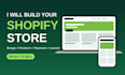 build, manage and customize a shopify website that sells