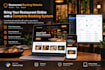 a responsive restaurant website with table reservations