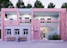 construct kindergarten space design, kids classroom,exterior interior cgi render
