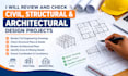 review and check civil structural