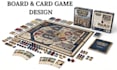 develop fantasy board game, card game development, tabletop game and rulebook