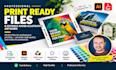 prepare professional print ready files