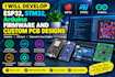 design pcb, esp32, stm32, arduino, iot and embedded