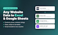do python web scraping to excel csv or google sheets