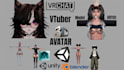 create  furry vrchat avatar