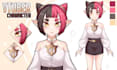 design live2d vtuber models,2d anime vtuber and vtuber rigging