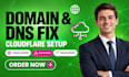 connect domain  fix dns cloudflare setup transfer domain redirect domain