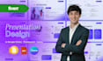 design presentation pitch deck google slides, figma or canva