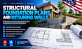 design structural foundation plans and retaining walls