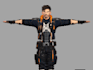 do 3d character modeling and 3d rigging