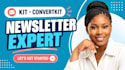 setup convertkit newsletter convertkit email sequence expert kit landing page