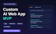 build a custom ai web app mvp