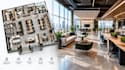 design commercial floor plans and 3d renderings
