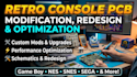 modify redesign and optimize existing pcb for retro gaming consoles