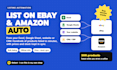 automate ebay and amazon listings from excel, sheets, website or CRM