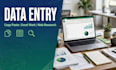 do data entry, copy paste, exacel work and web research