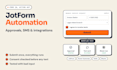 jotform automation workflow automation approval twilio sms jotform integration