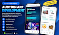 develop live auction app real time bidding app