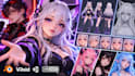 create 3d character for 3d vtuber, rigging, vrchat, 3d model, 3d vroid and anime