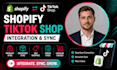 tiktok shopify, tiktok integration, product sync, inventory sync, shopify fix