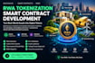 create erc20 erc1400 erc3643 security token smart contracts blockchain platform