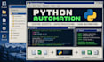develop custom python scripts and automation tools