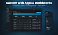 build a custom web app, dashboard or customer portal