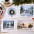llustrate magical christmas scenes, characters