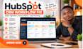 setup, fix hubspot CRM workflows for sales pipelines