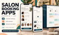 build a salon booking app for android and ios with staff calendars and backend