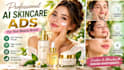 create ai skincare ads