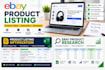 do ebay product listing