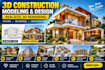 create realistic 3d construction modeling and architectural visualization