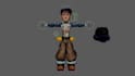 3d threejs avatar,vrm tutor,rig for stream, talkinghead glb,lipsync,webgl avatar