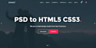 convert PSD to responsive HTML5 css3 website with bootstrap