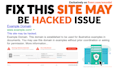 fix this site maybe hacked appear on google search