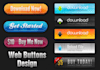design 10 AWESOME Call to action buttons or Icons