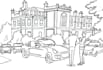 draw line drawing for coloring pages book on any subject