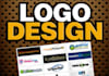 create unique business logo design, modern and minimalist