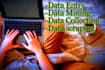 help you in data mining data collection typing work